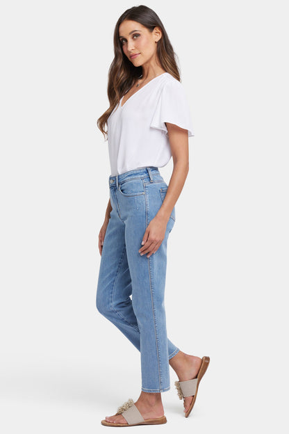 Stella Tapered Ankle Jeans - Minorca Isle