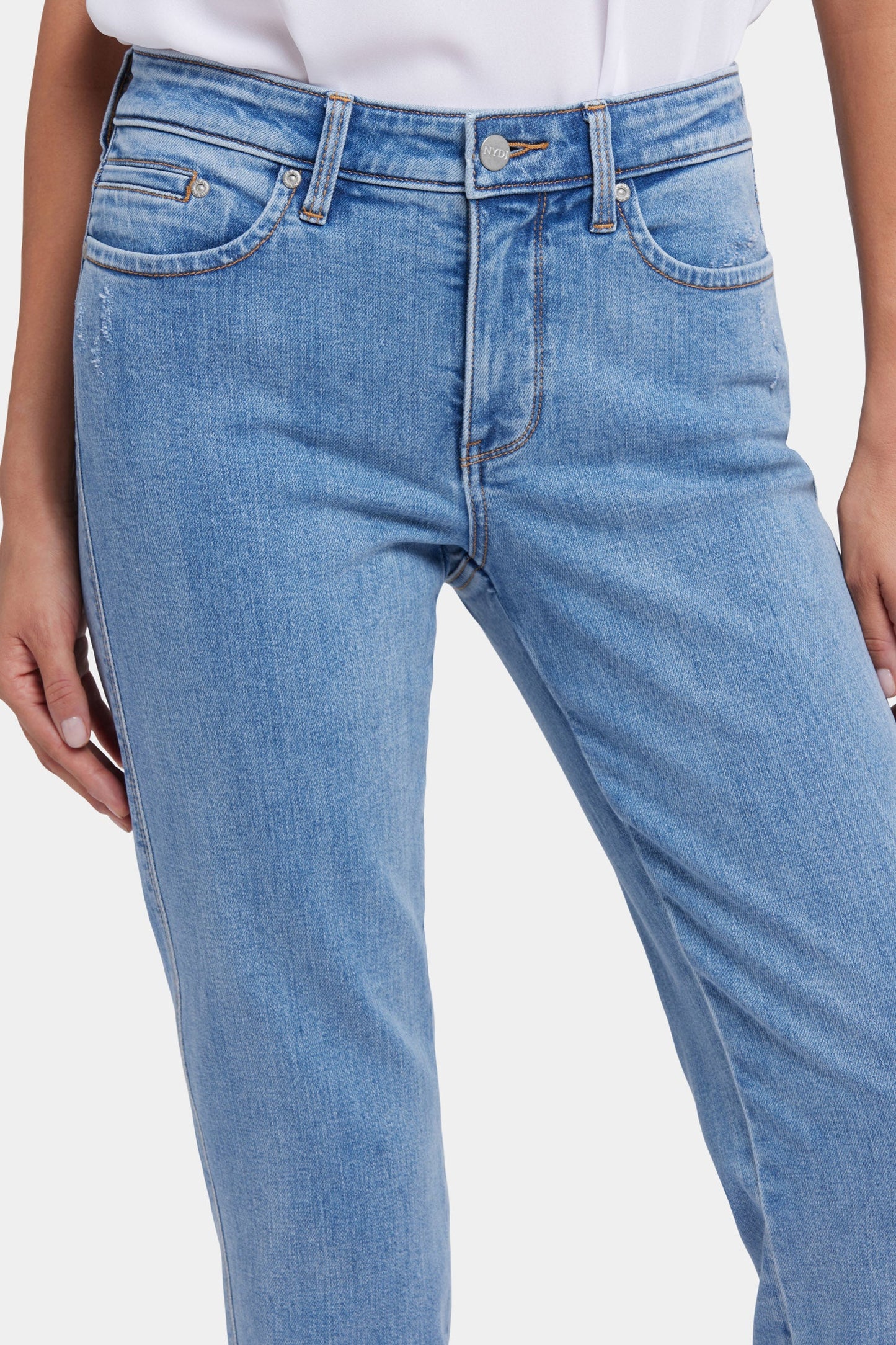 Stella Tapered Ankle Jeans - Minorca Isle