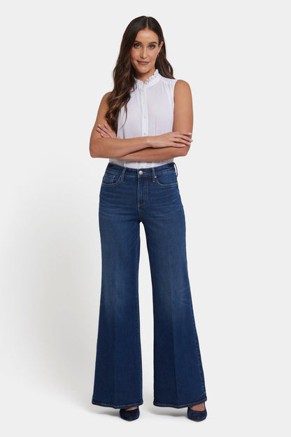 Mia Palazzo Jeans - Vintage Lapis