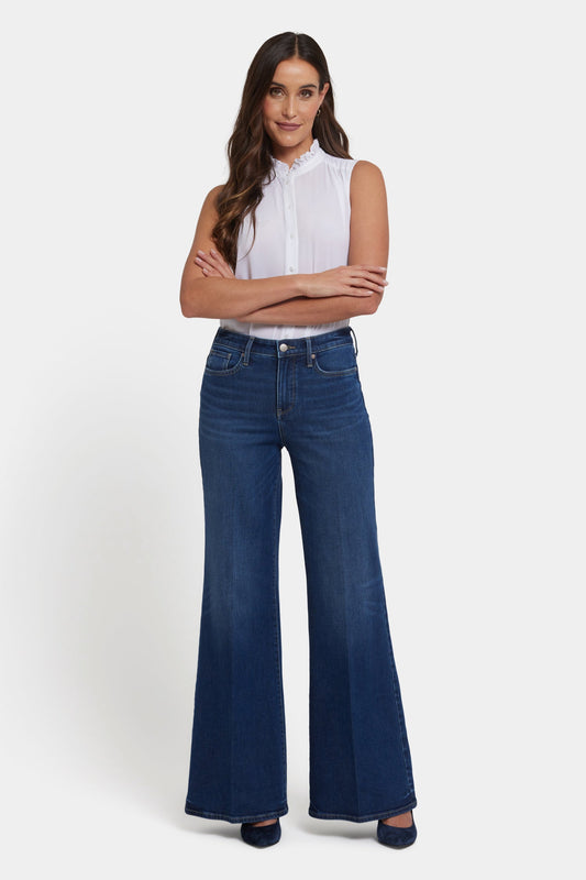 Mia Palazzo Jeans - Vintage Lapis