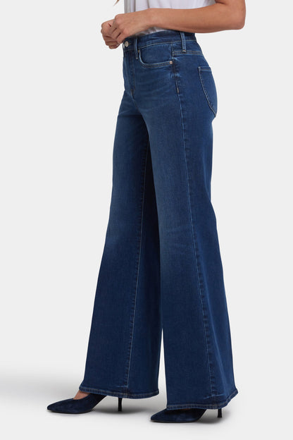 Mia Palazzo Jeans - Vintage Lapis