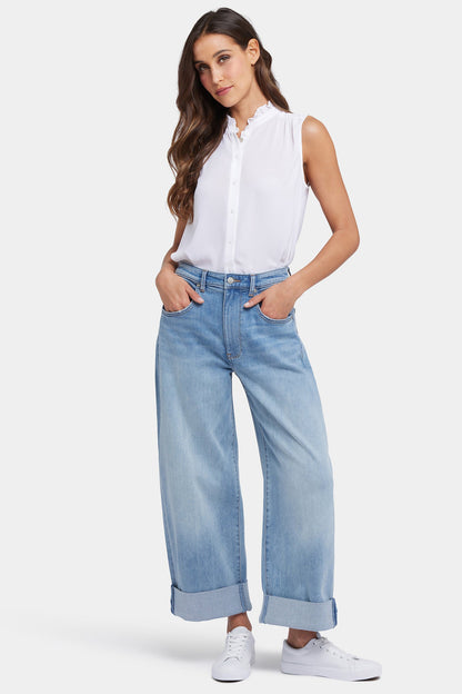 Renee Baggy Wide Leg Jeans - Santiago Sea