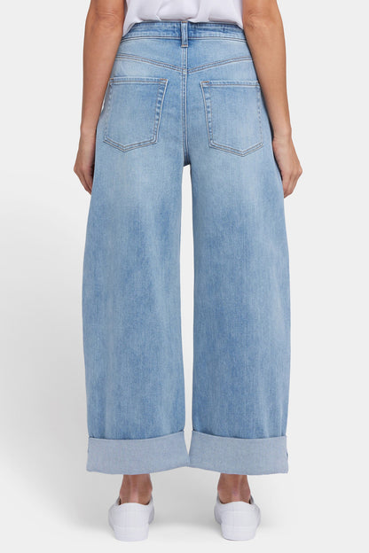 Renee Baggy Wide Leg Jeans - Santiago Sea