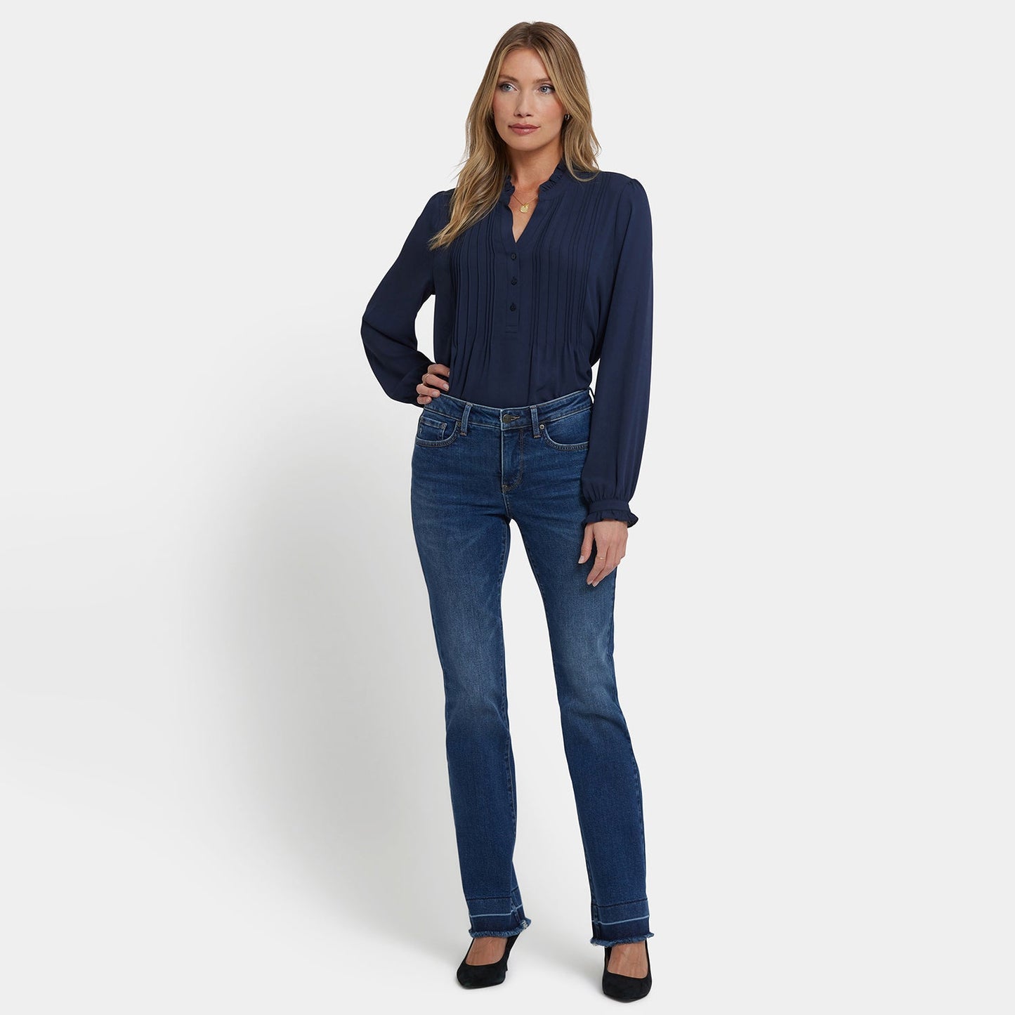 Barbara Bootcut Jeans - Dark Loire