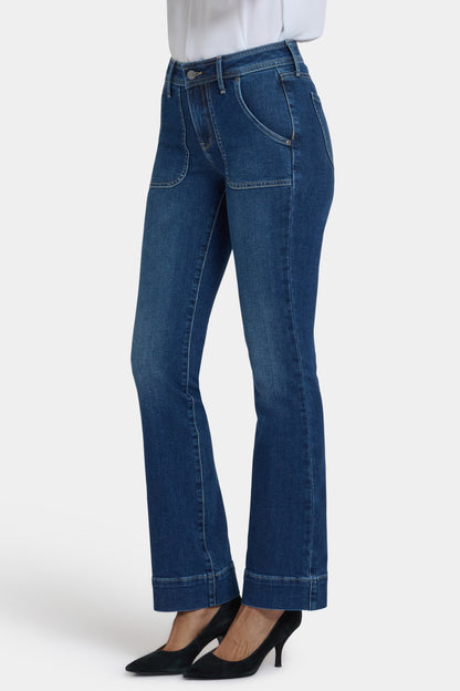 Barbara Bootcut Jeans - Dark Loire