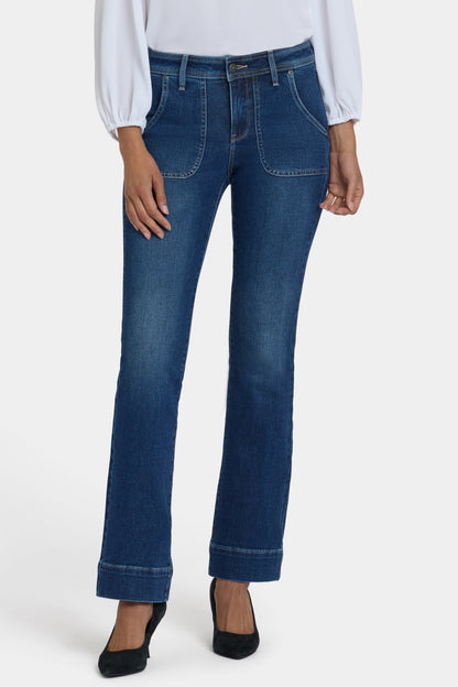 Barbara Bootcut Jeans - Dark Loire
