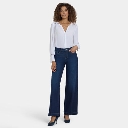 Teresa Wide Leg Jeans - Midnight Breeze