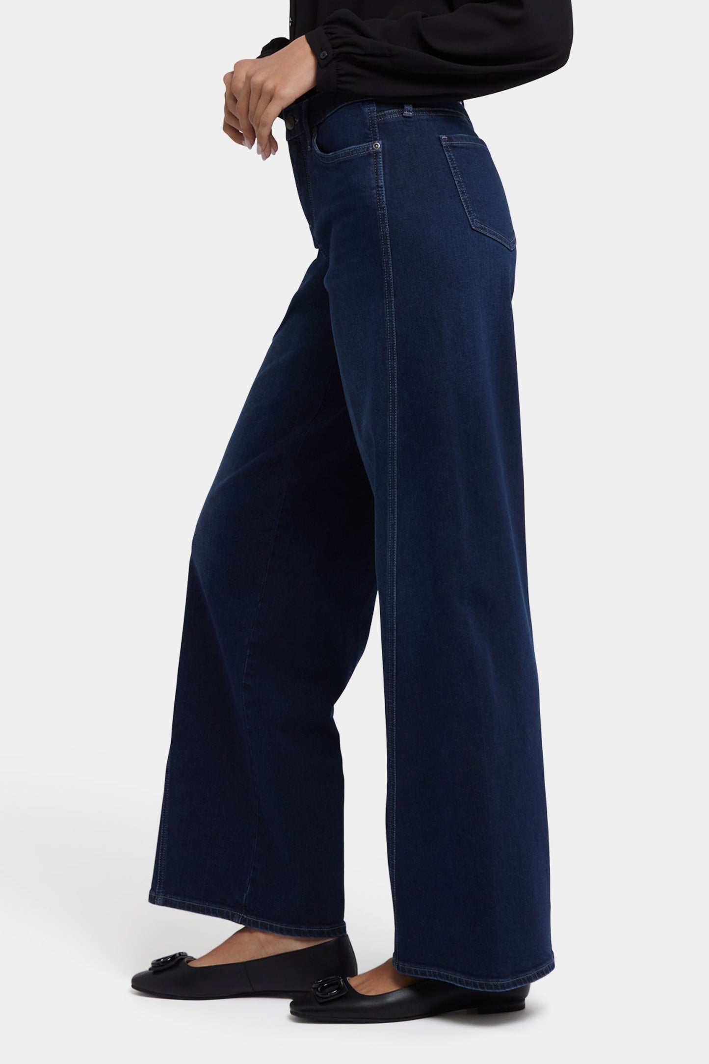 Teresa Wide Leg Jeans - Ink Skyline