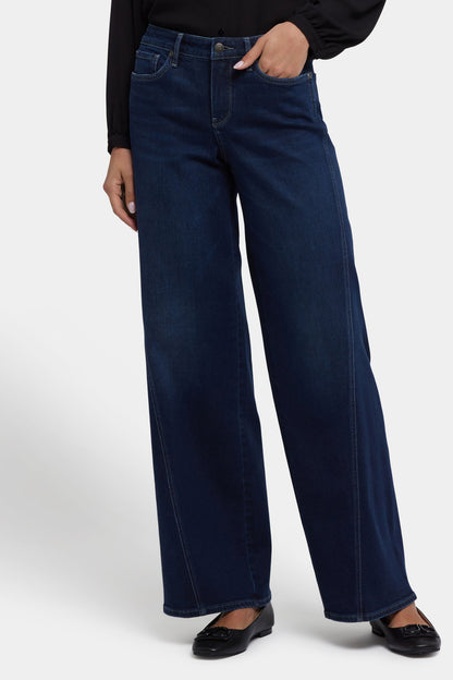 Teresa Wide Leg Jeans - Ink Skyline