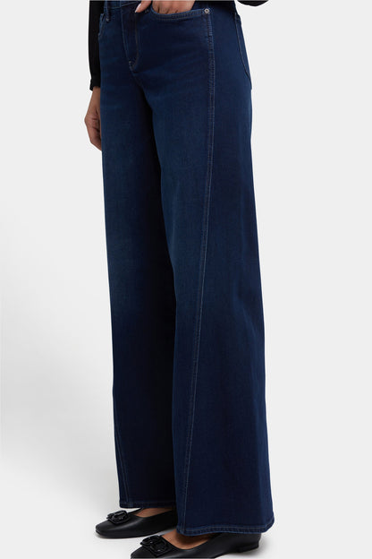 Teresa Wide Leg Jeans - Ink Skyline