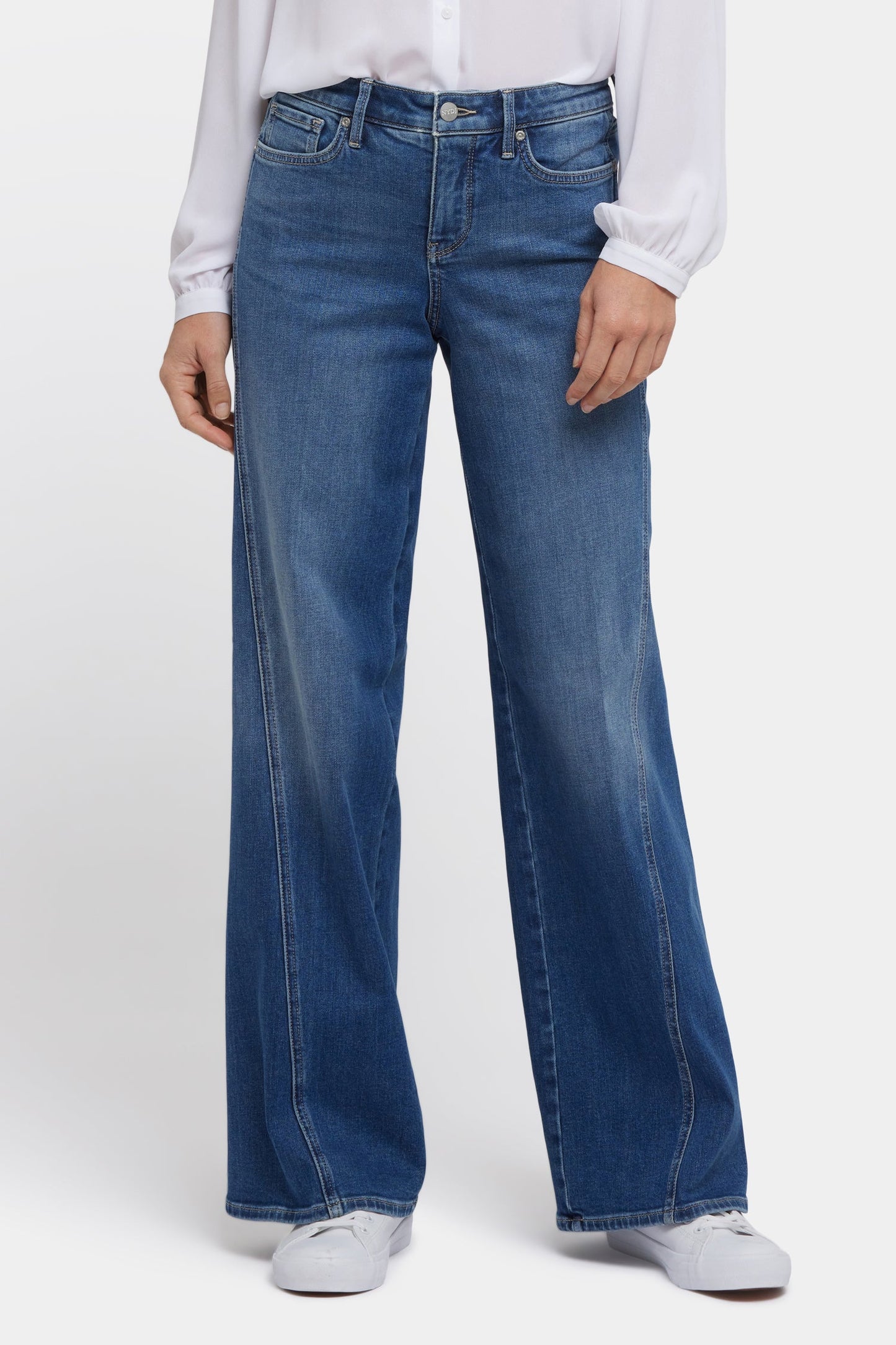 Teresa Wide Leg Jeans - Romantic Indigo