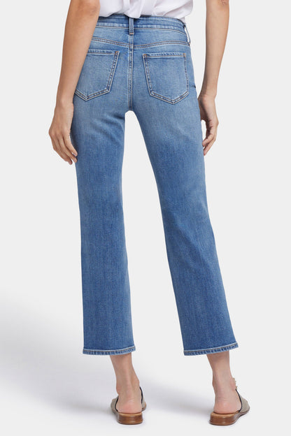 Marilyn Straight Ankle Jeans - Barcelona Breeze
