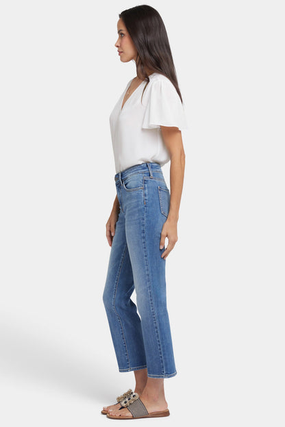 Marilyn Straight Ankle Jeans - Barcelona Breeze