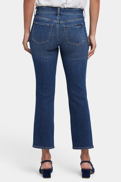 Marilyn Straight Ankle Jeans - Rio Rapids