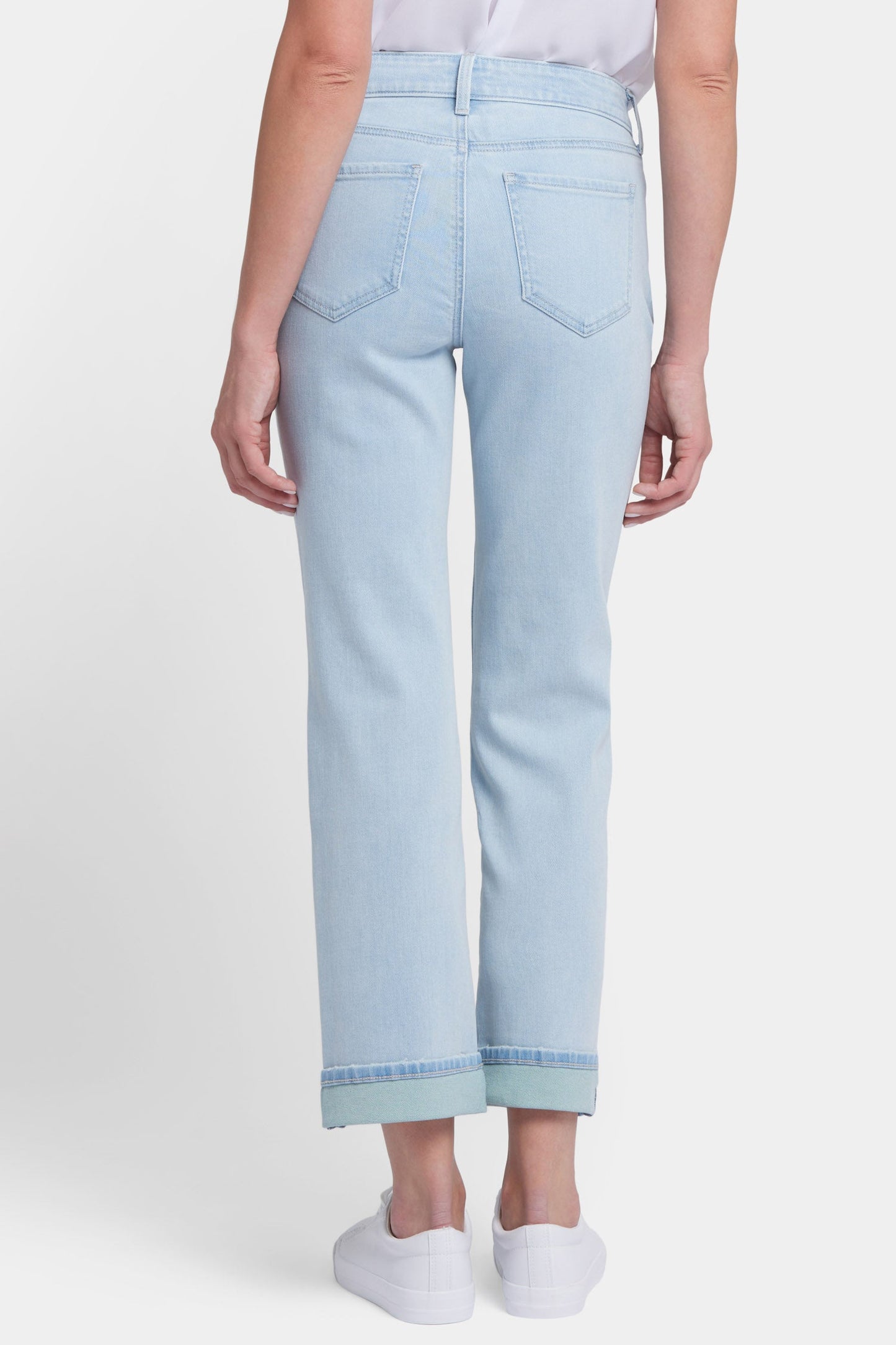 Marilyn Straight Ankle Jeans - Clear Waters