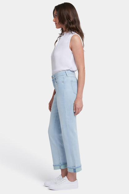 Marilyn Straight Ankle Jeans - Clear Waters