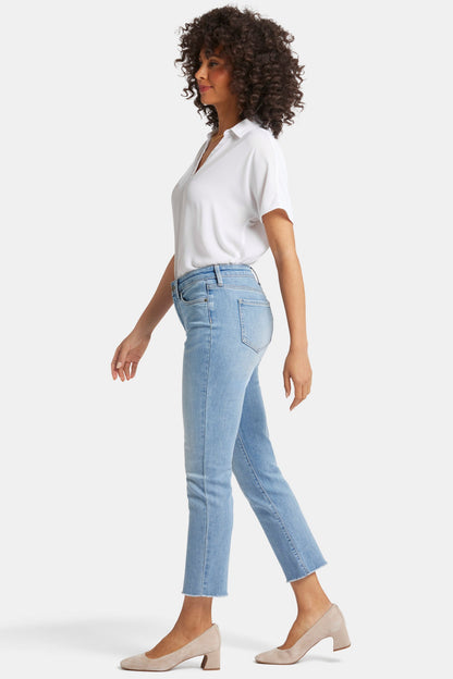 Sheri Slim Ankle Jeans - Blue Valley