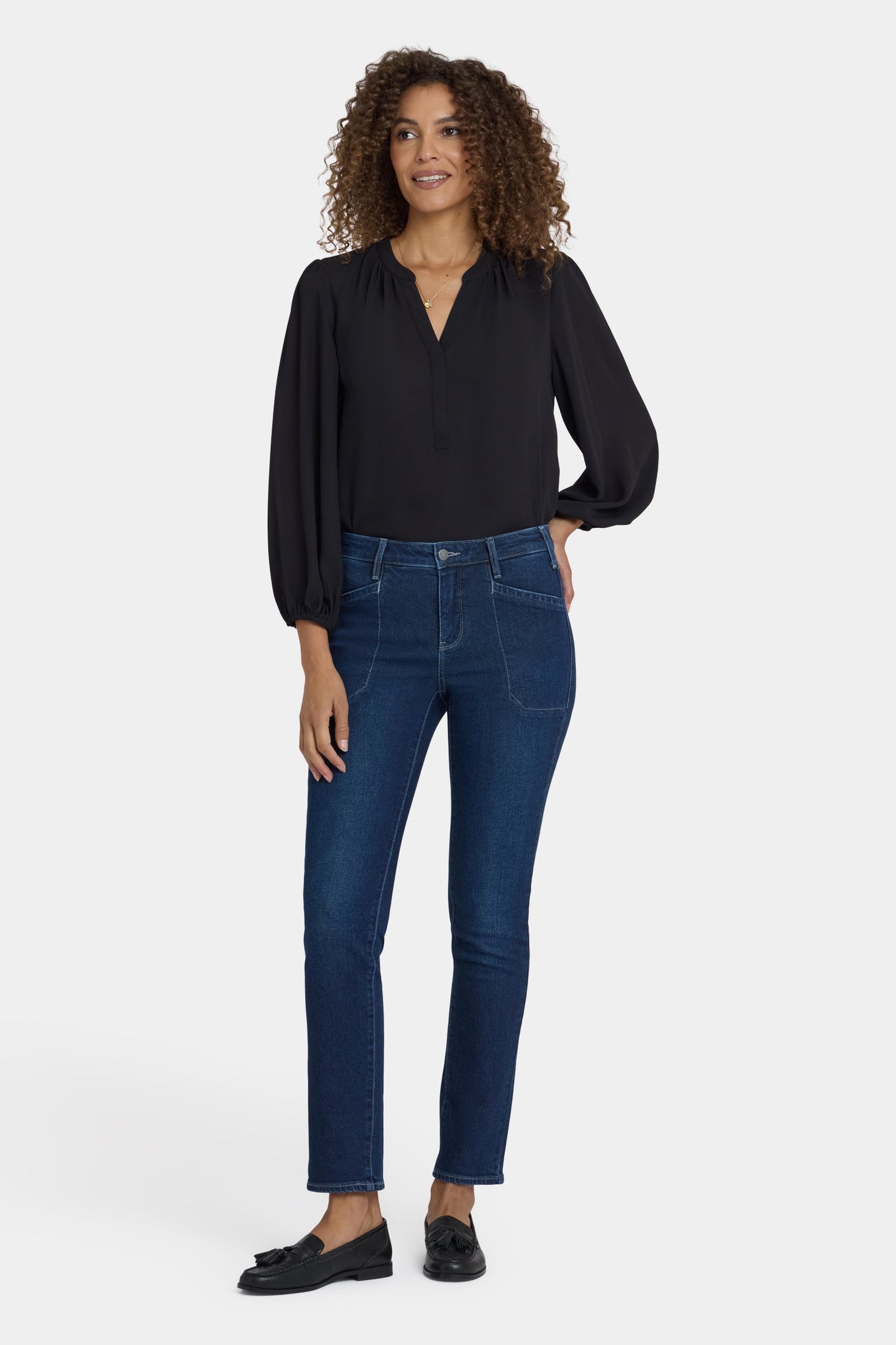 Sheri Slim Jeans - Ink Skyline