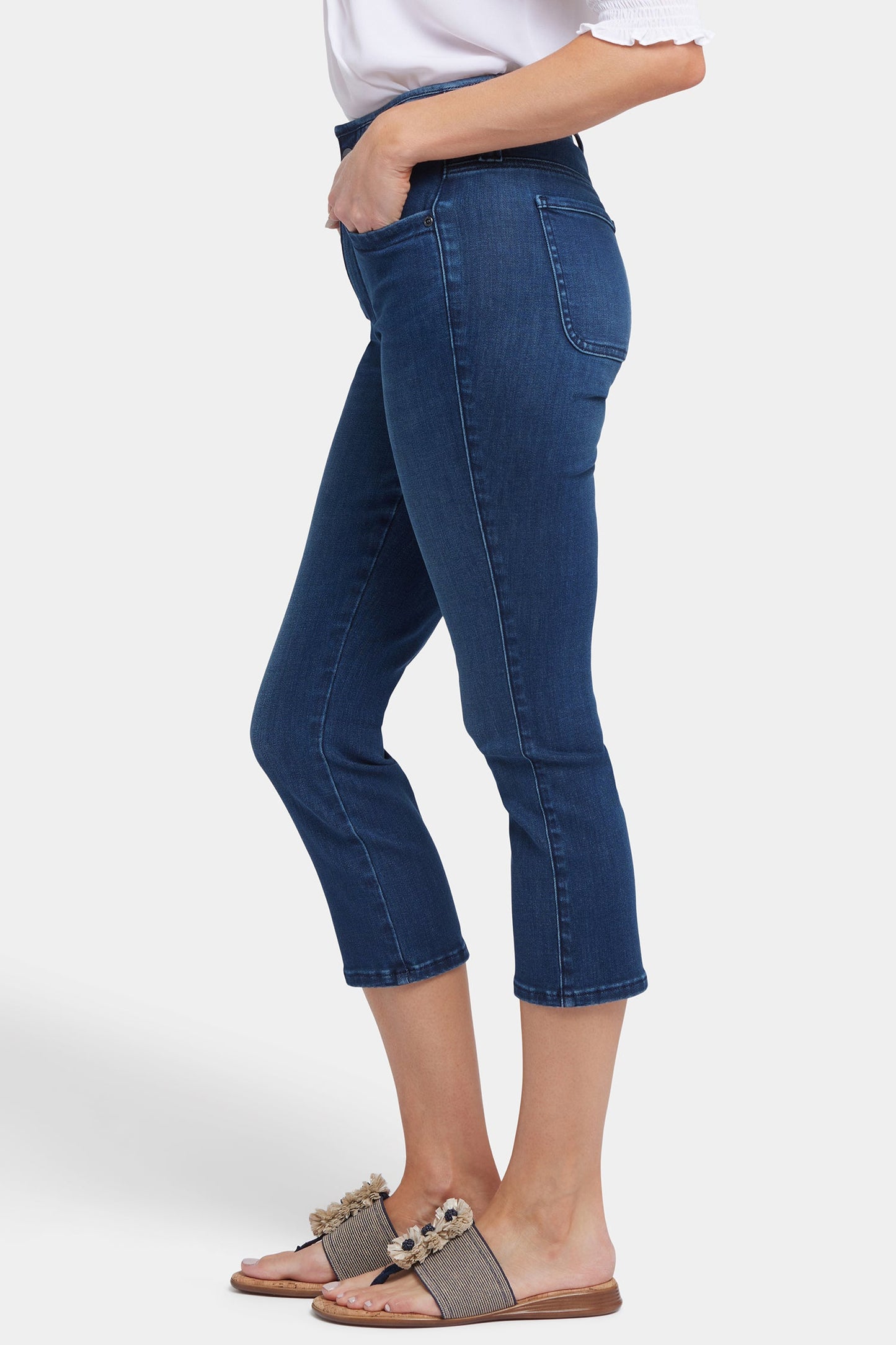 Ami Skinny Capri Jeans - Ibiza Blues