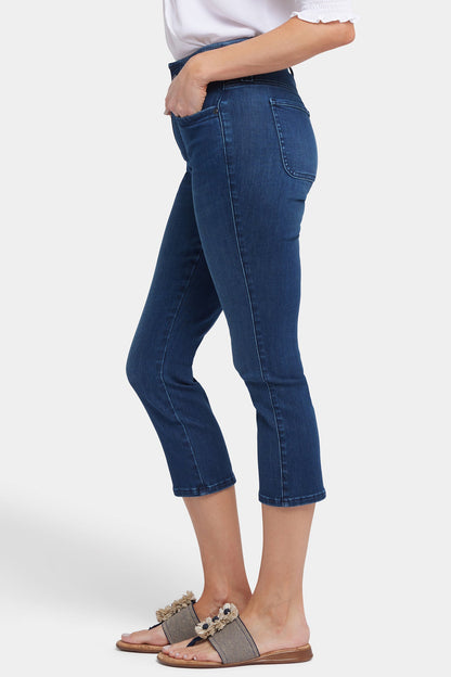 Ami Skinny Capri Jeans - Ibiza Blues