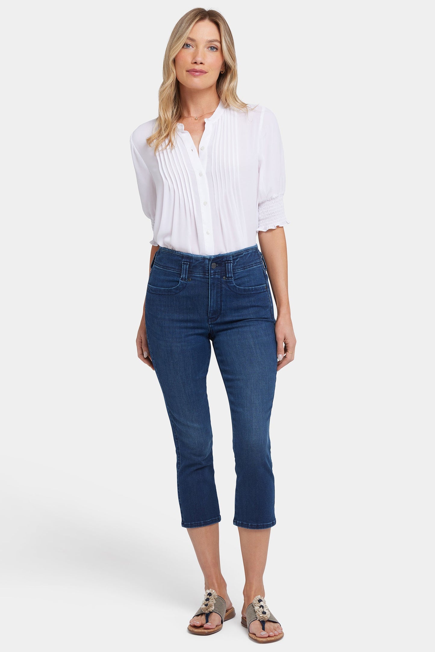 Ami Skinny Capri Jeans - Ibiza Blues