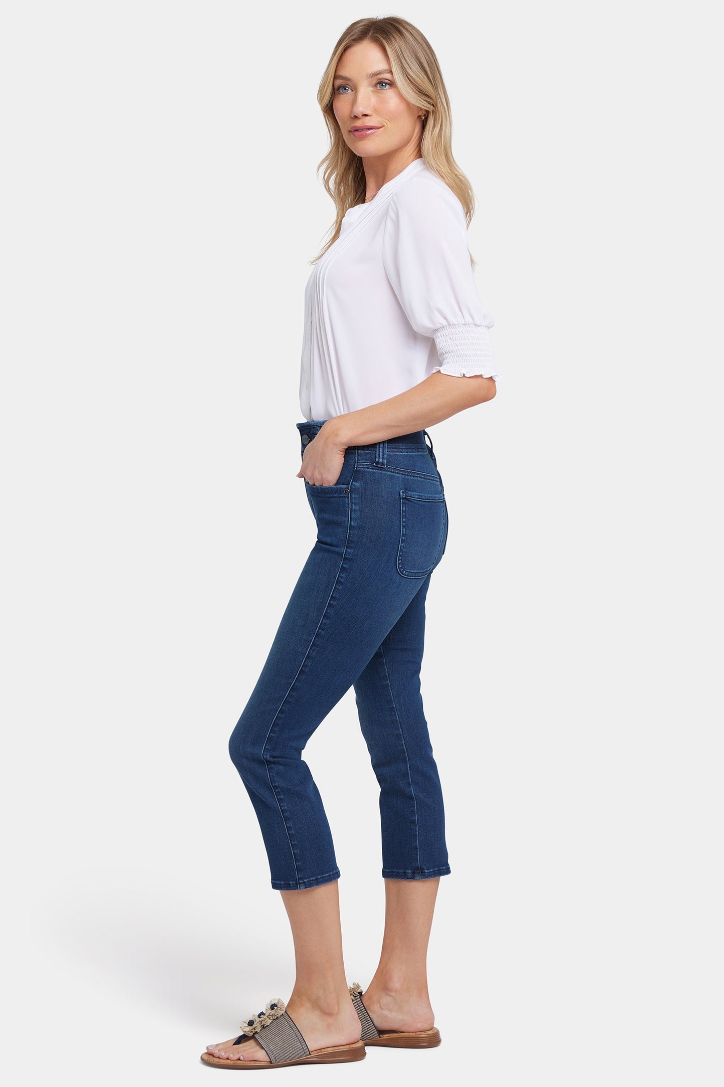 Ami Skinny Capri Jeans - Ibiza Blues