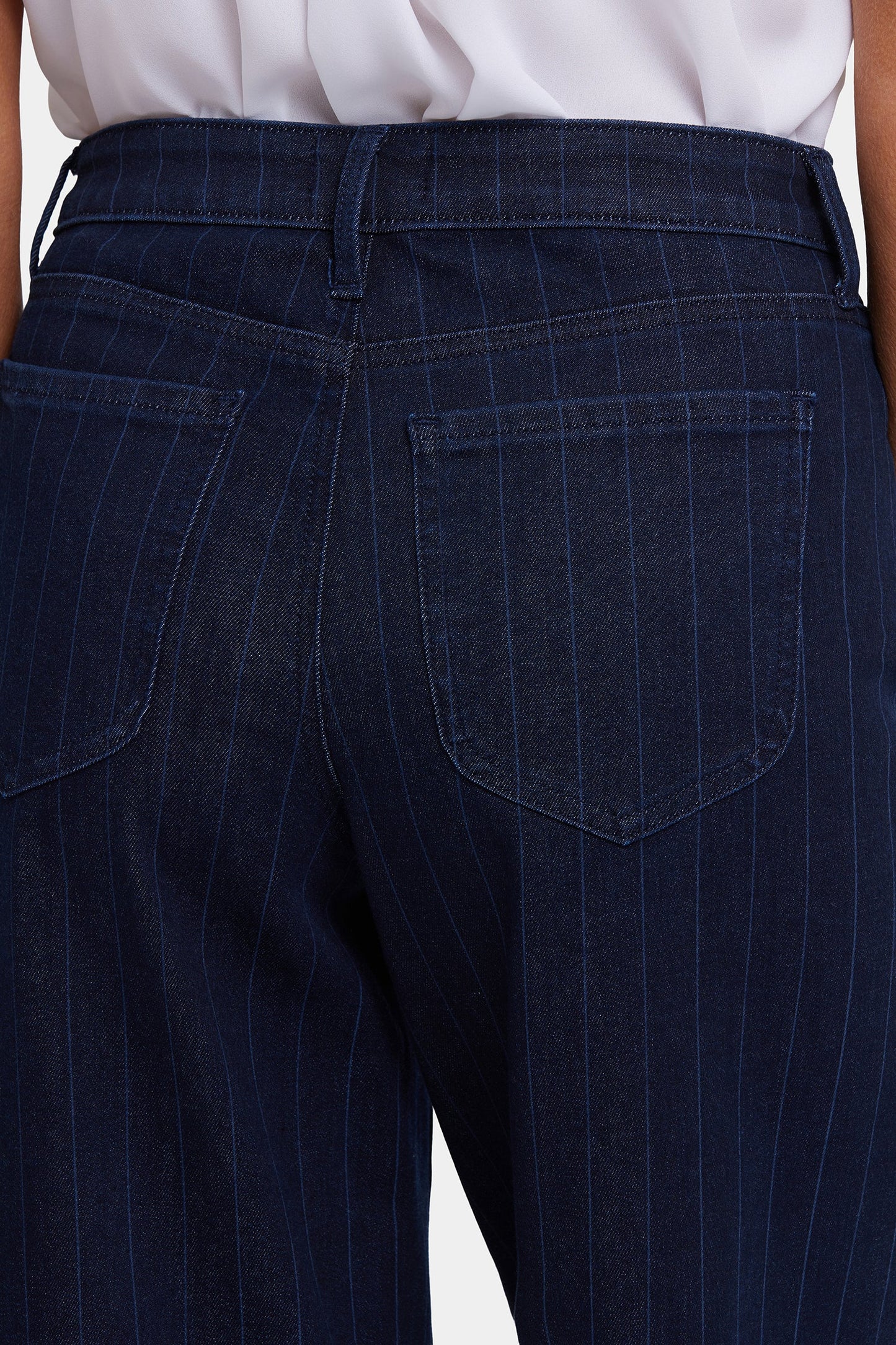 Jemma Barrel Ankle Jeans - Biscay Stripe