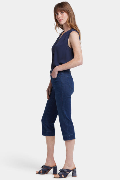 Marilyn Straight Crop Jeans - Ibiza Blues