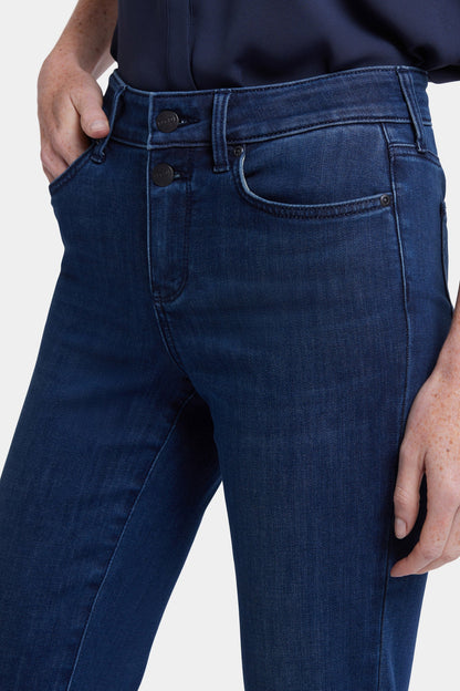 Marilyn Straight Crop Jeans - Ibiza Blues