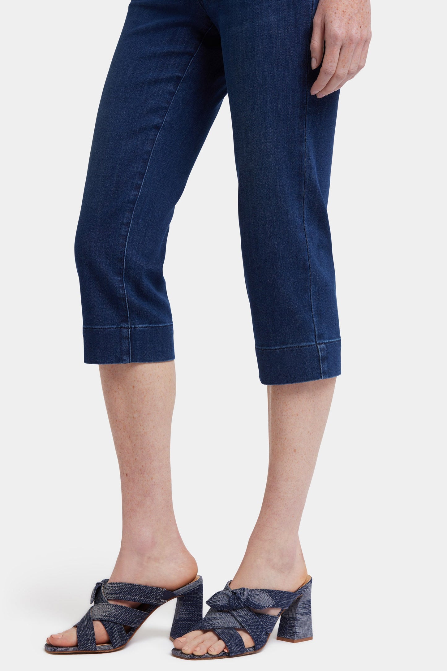 Marilyn Straight Crop Jeans - Ibiza Blues