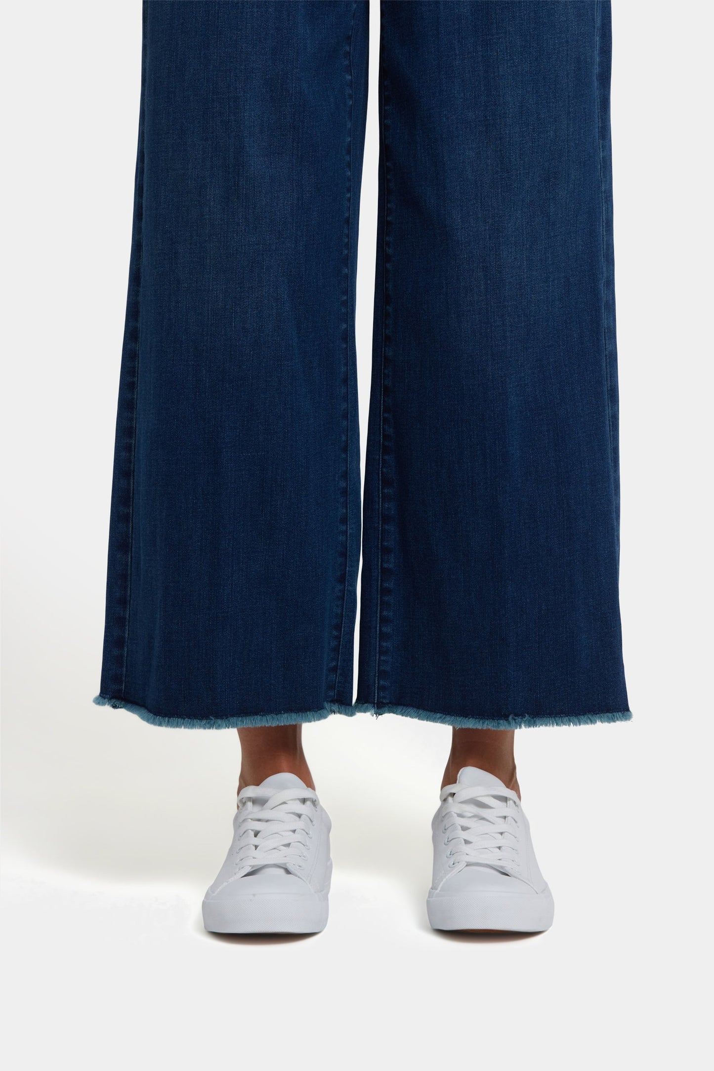 Teresa Wide Leg Ankle Jeans - Ibiza Blues