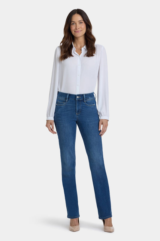 Marilyn Straight Jeans - Opera Blue