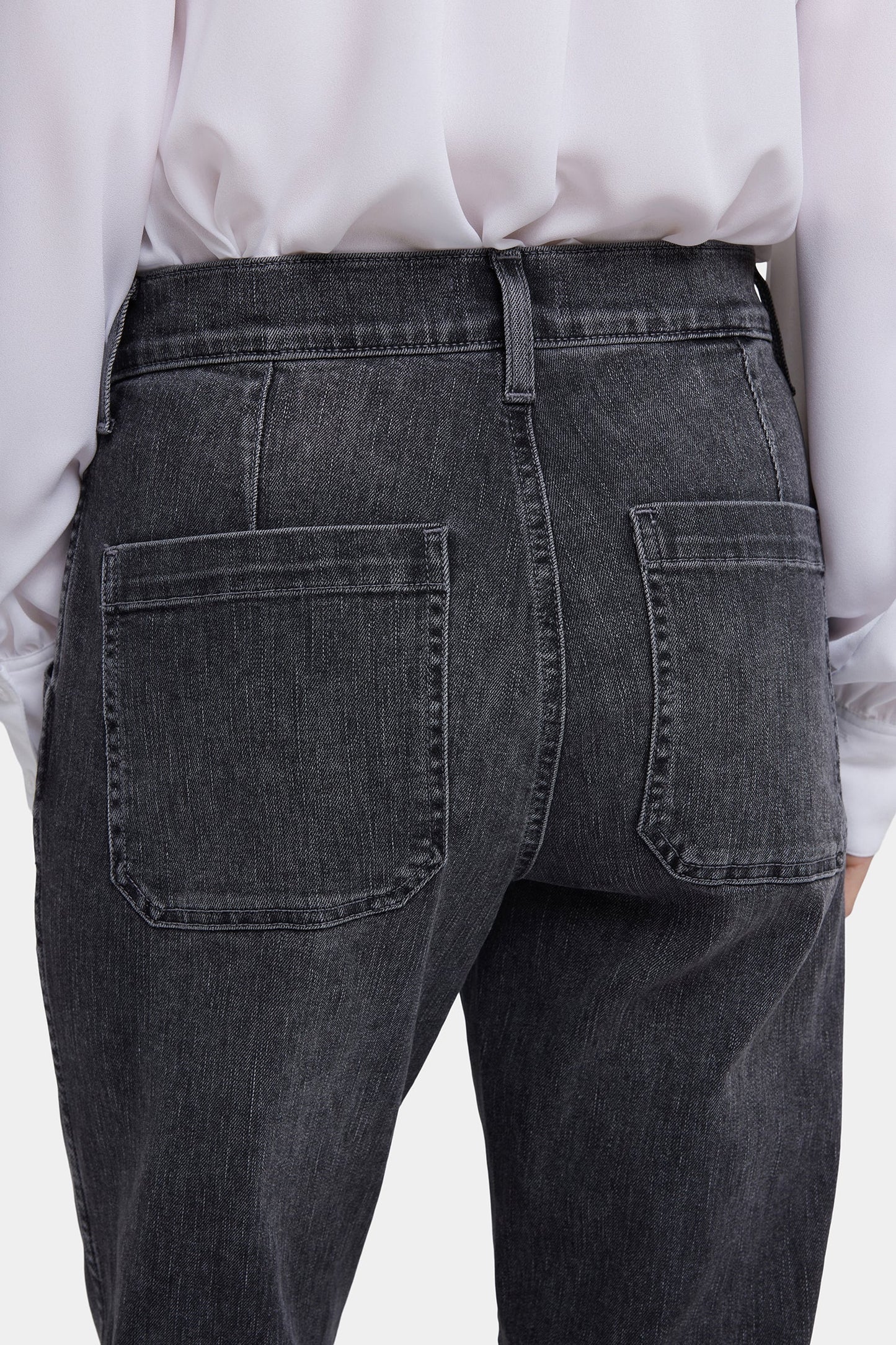 Brooke Loose Straight Jeans - Vintage Noir