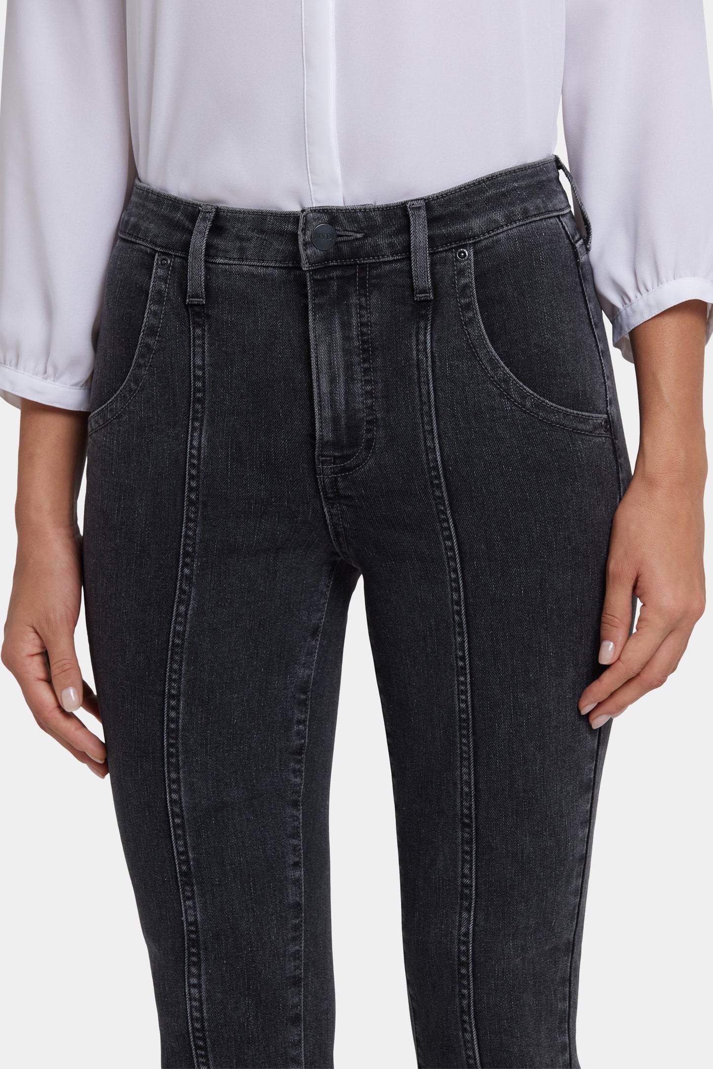 Billie Mini Bootcut Jeans - Slate Stone