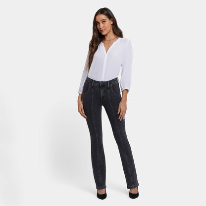 Billie Mini Bootcut Jeans - Slate Stone