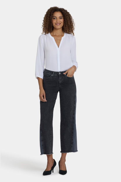 Teresa Wide Leg Jeans - Street Shade