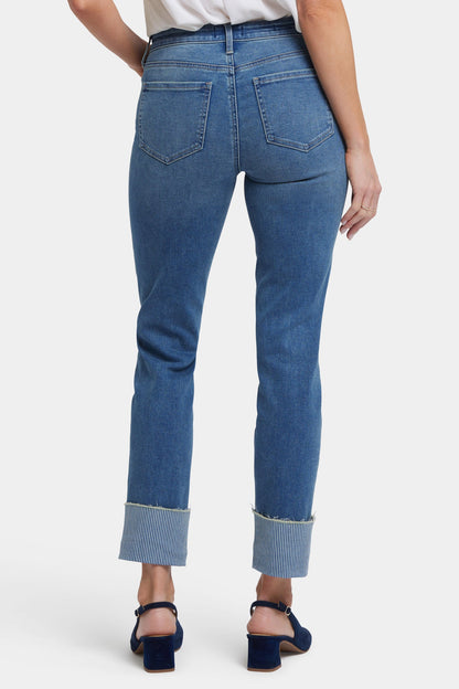 Sheri Slim Ankle Jeans - Costa Brava