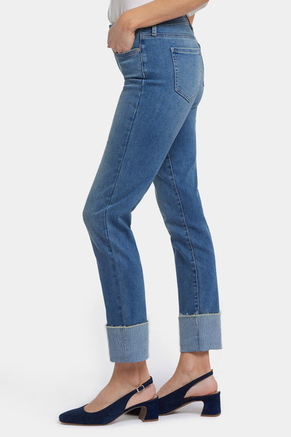 Sheri Slim Ankle Jeans - Costa Brava