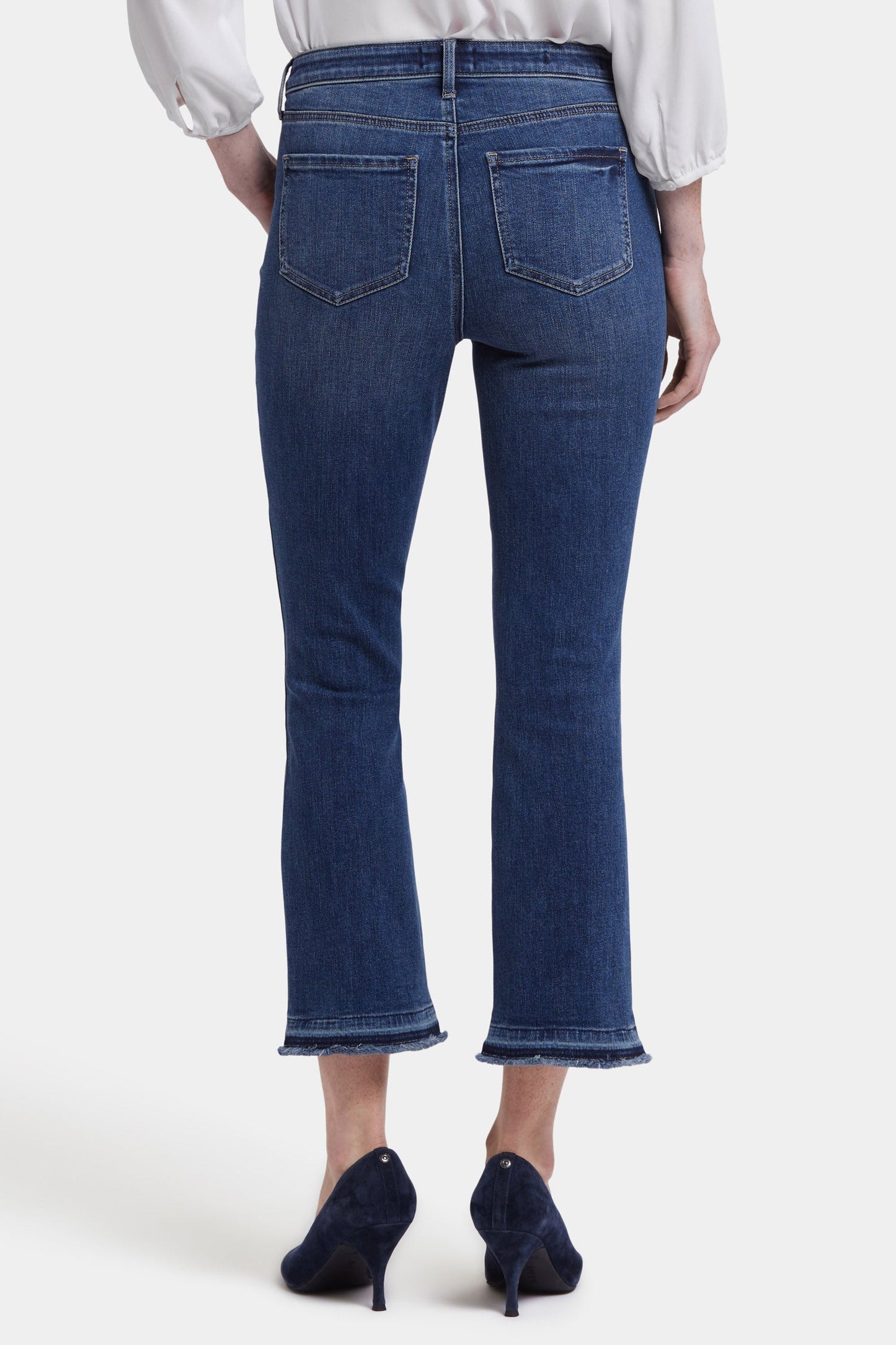 Billie Mini Bootcut Ankle Jeans - Rioja Springs