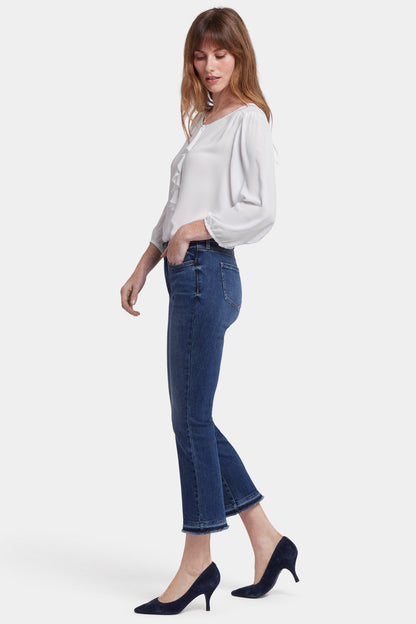 Billie Mini Bootcut Ankle Jeans - Rioja Springs