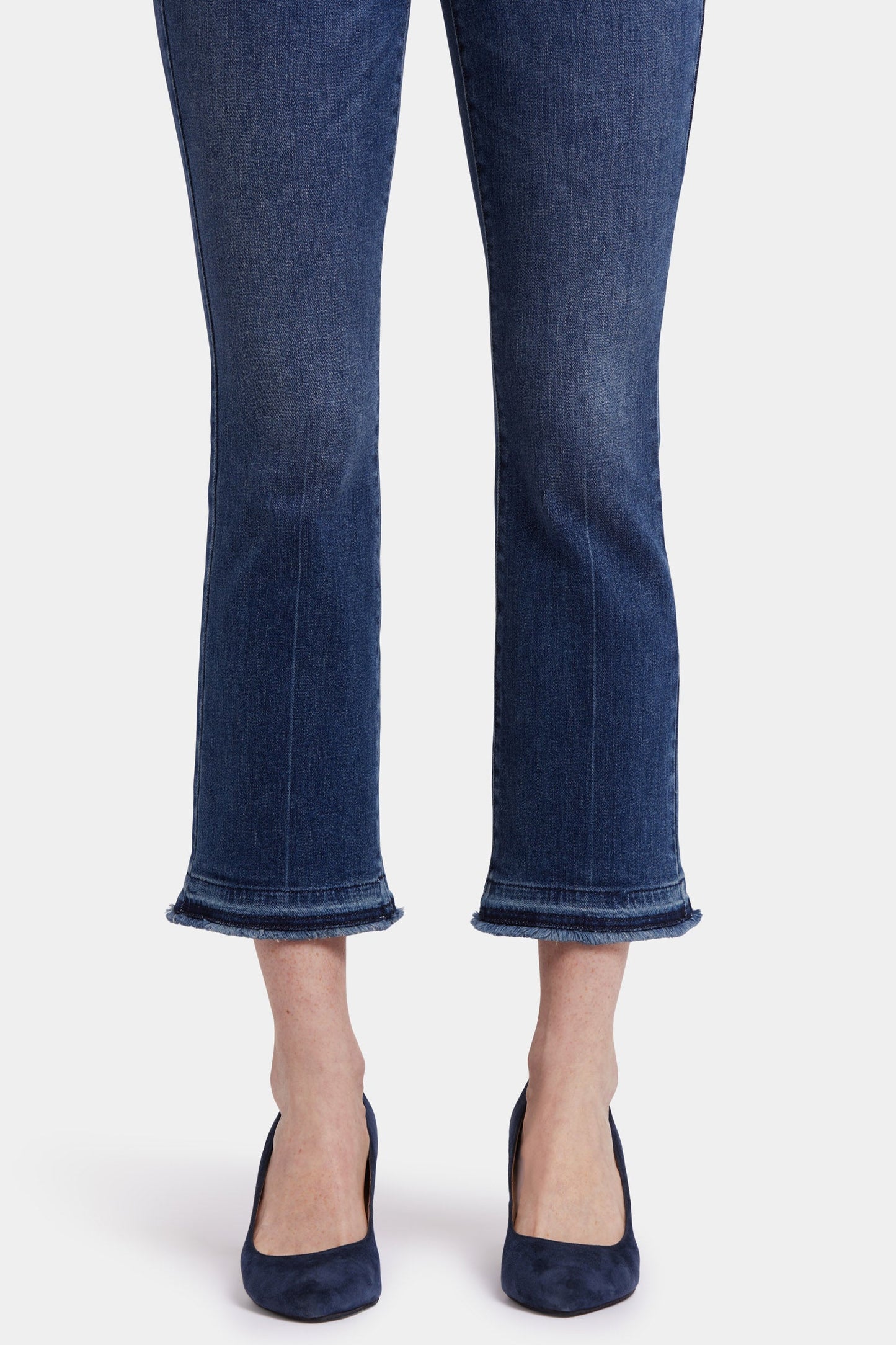 Billie Mini Bootcut Ankle Jeans - Rioja Springs