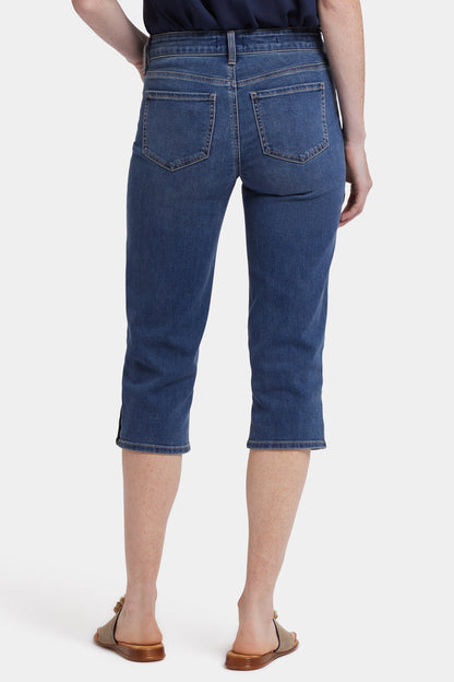 Marilyn Straight Crop Jeans - Valencia Surf