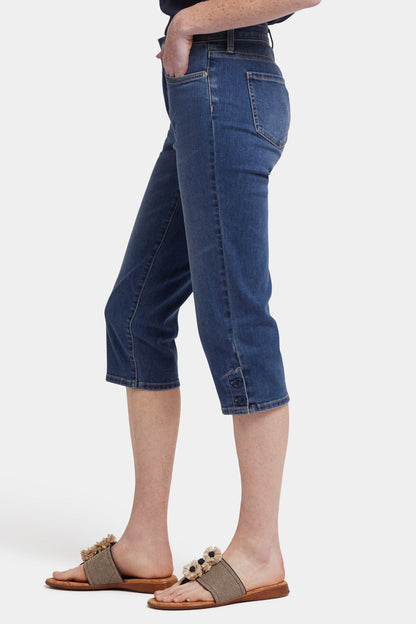 Marilyn Straight Crop Jeans - Valencia Surf