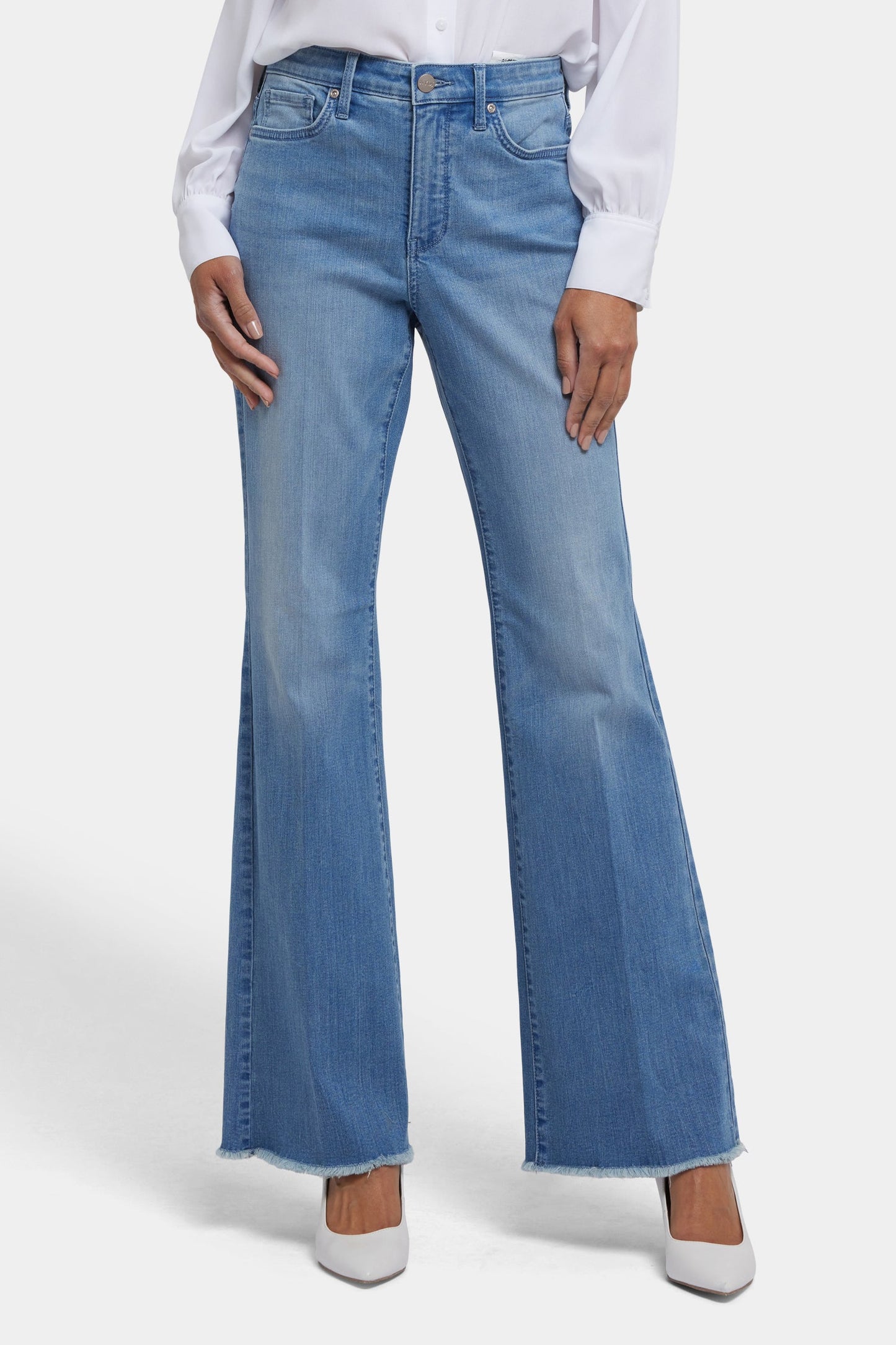 Ava Flared Jeans - Vendome Water