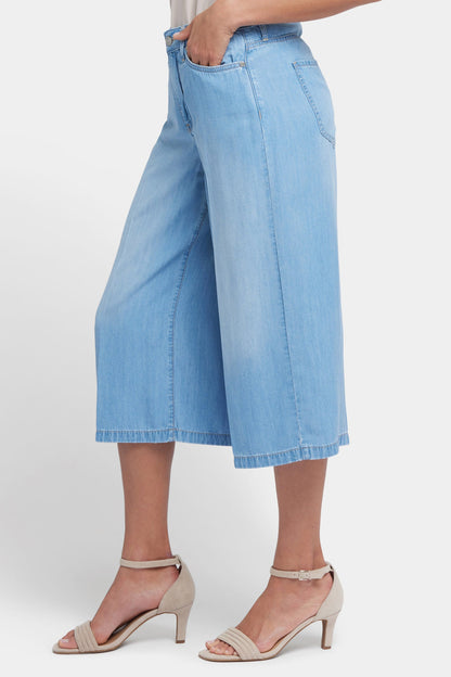 Amelia Denim Culottes - Canary Beach