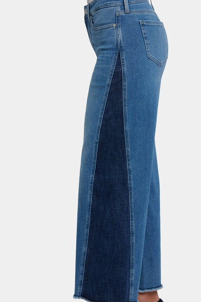 Teresa Wide Leg Jeans - Avenue Blue