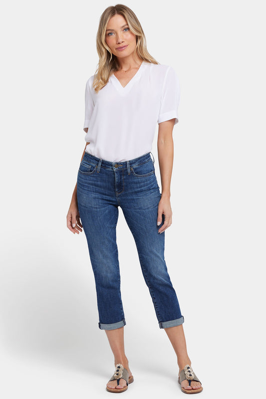 Chloe Skinny Capri Jeans - Asturia Shore