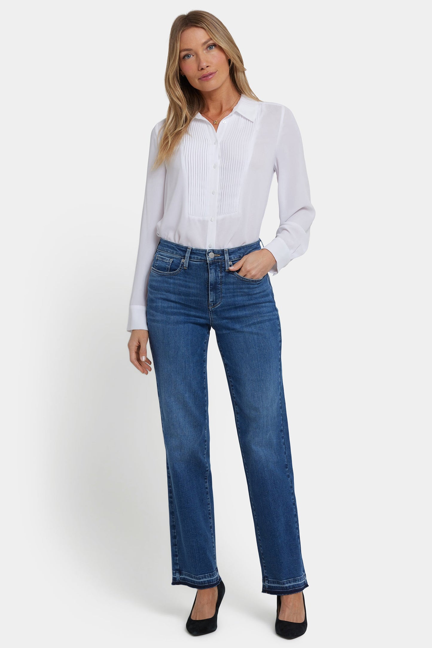 Bailey Relaxed Straight Jeans - Opera Blue