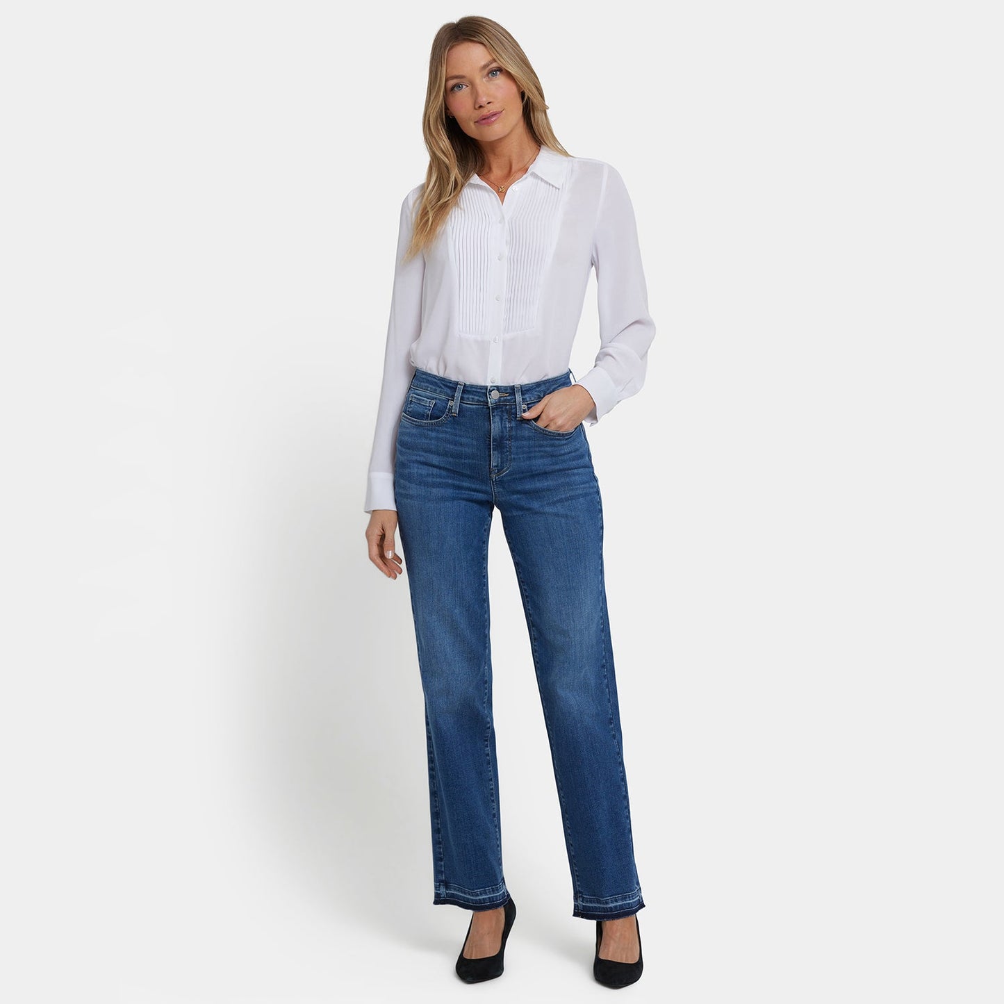 Bailey Relaxed Straight Jeans - Opera Blue