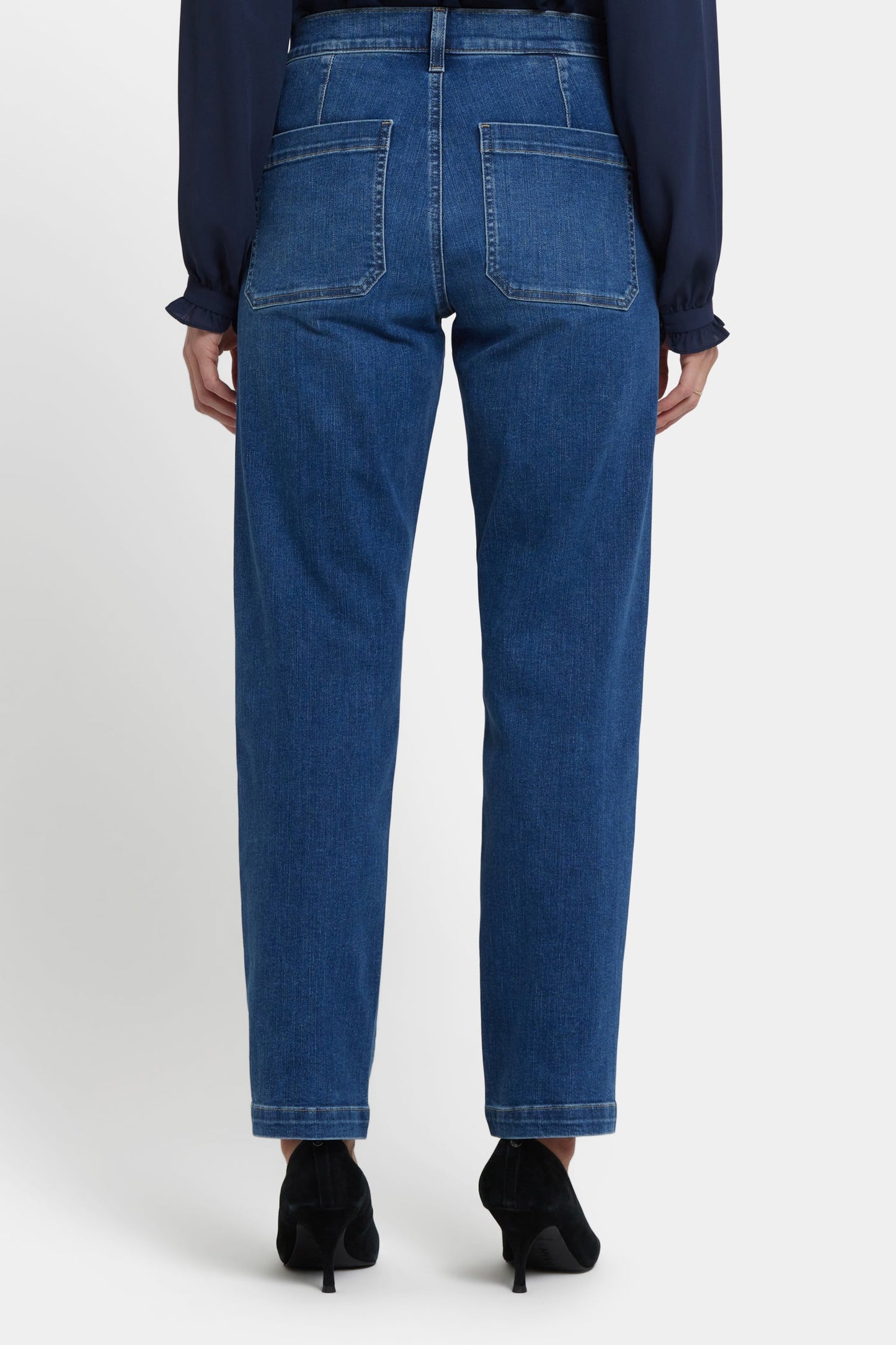 Brooke Loose Straight Jeans - Opera Blue